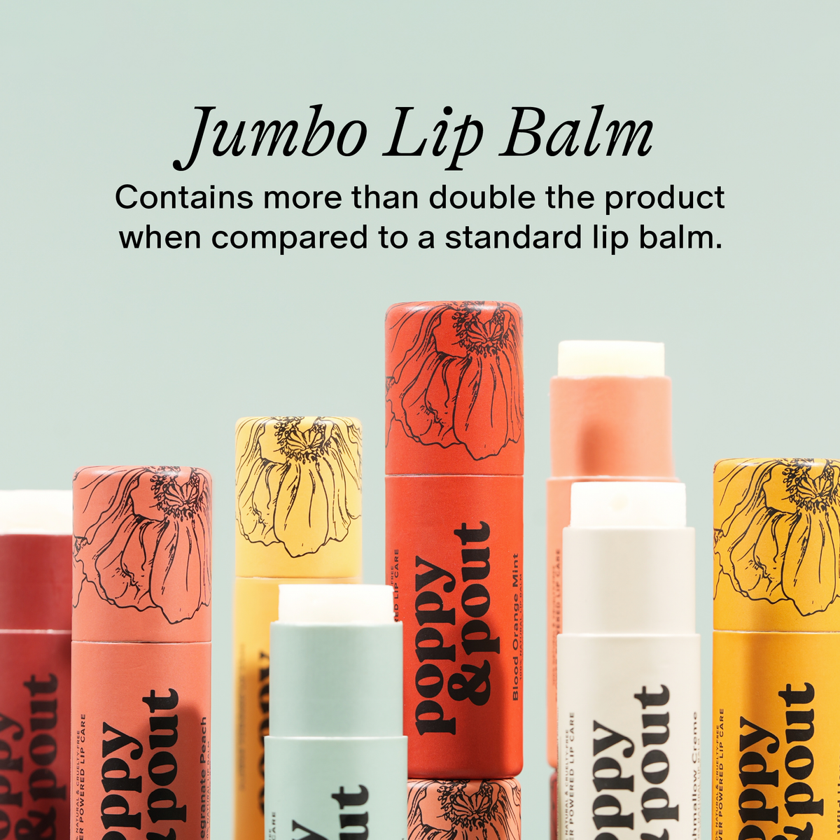 vegan mint lip balm