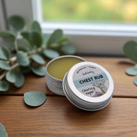 Balm Baby Natural Chest Vapor Rub - Glass Jar (TRAVEL Size)