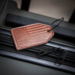 I Identify as a Carry On Leather Luggage Tag 