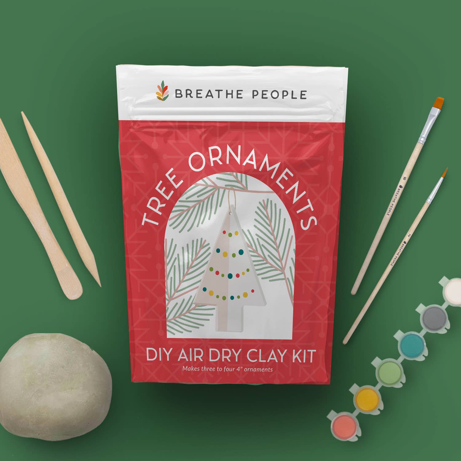 DIY Air-Dry Clay Tree Ornaments – Christmas 2025 Collection