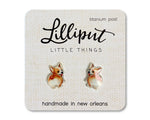 Corgi Butt Earrings // Dog Lover Gift - Savedra James
