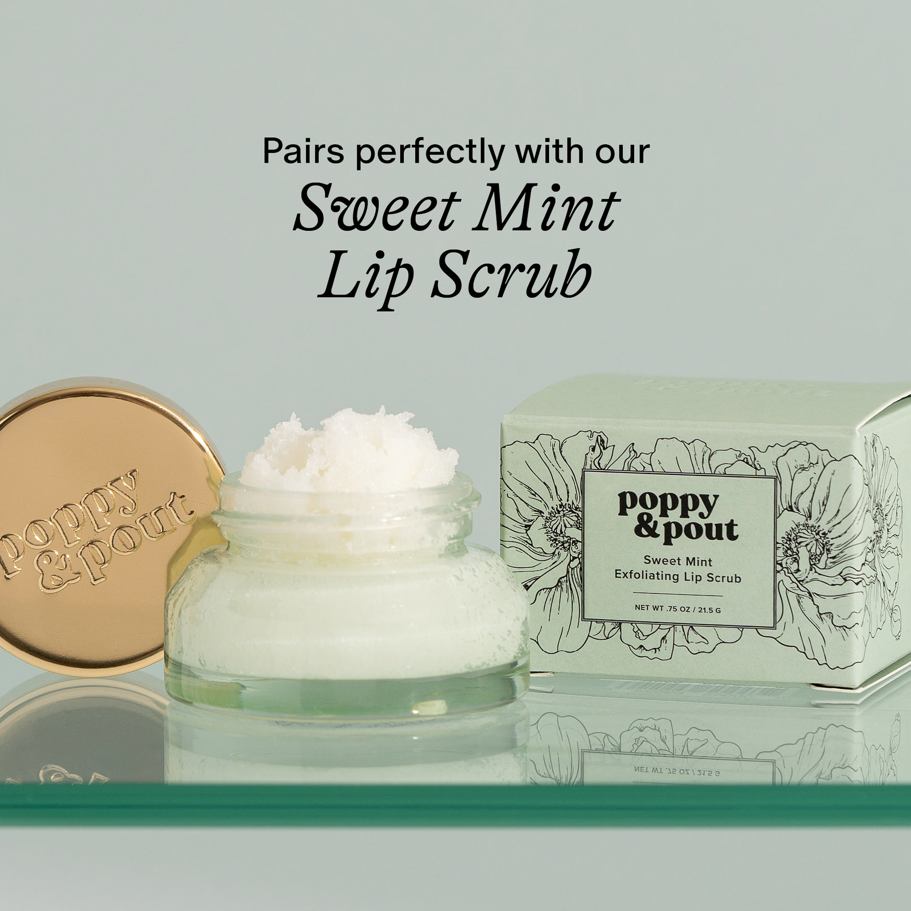 vegan mint lip balm