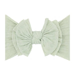 Baby Bling® Waffle FAB® textured soft nylon bow headband - Savedra James