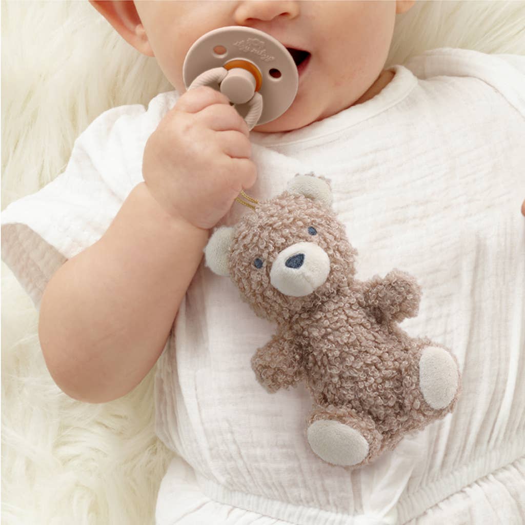 Bitzy Pal Natural Rubber Pacifier & Plush
