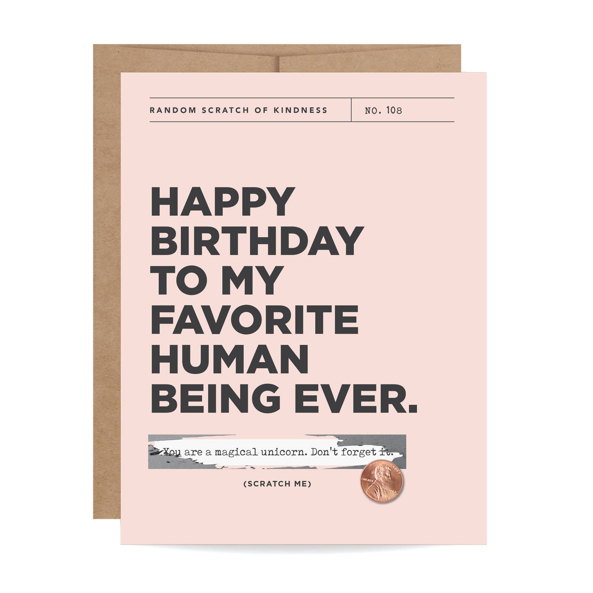 favorite human being card