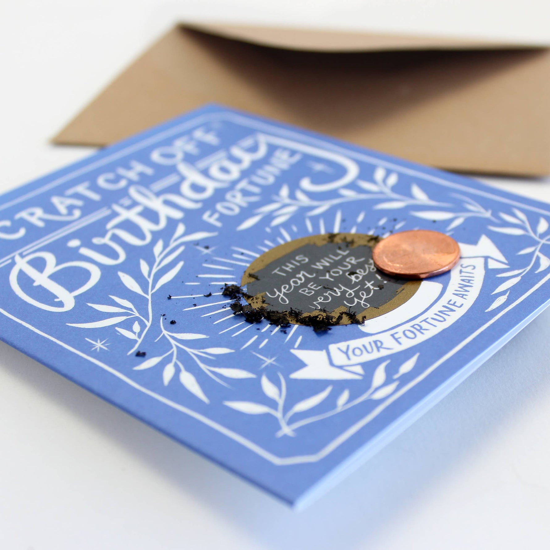 scratch off birthday card