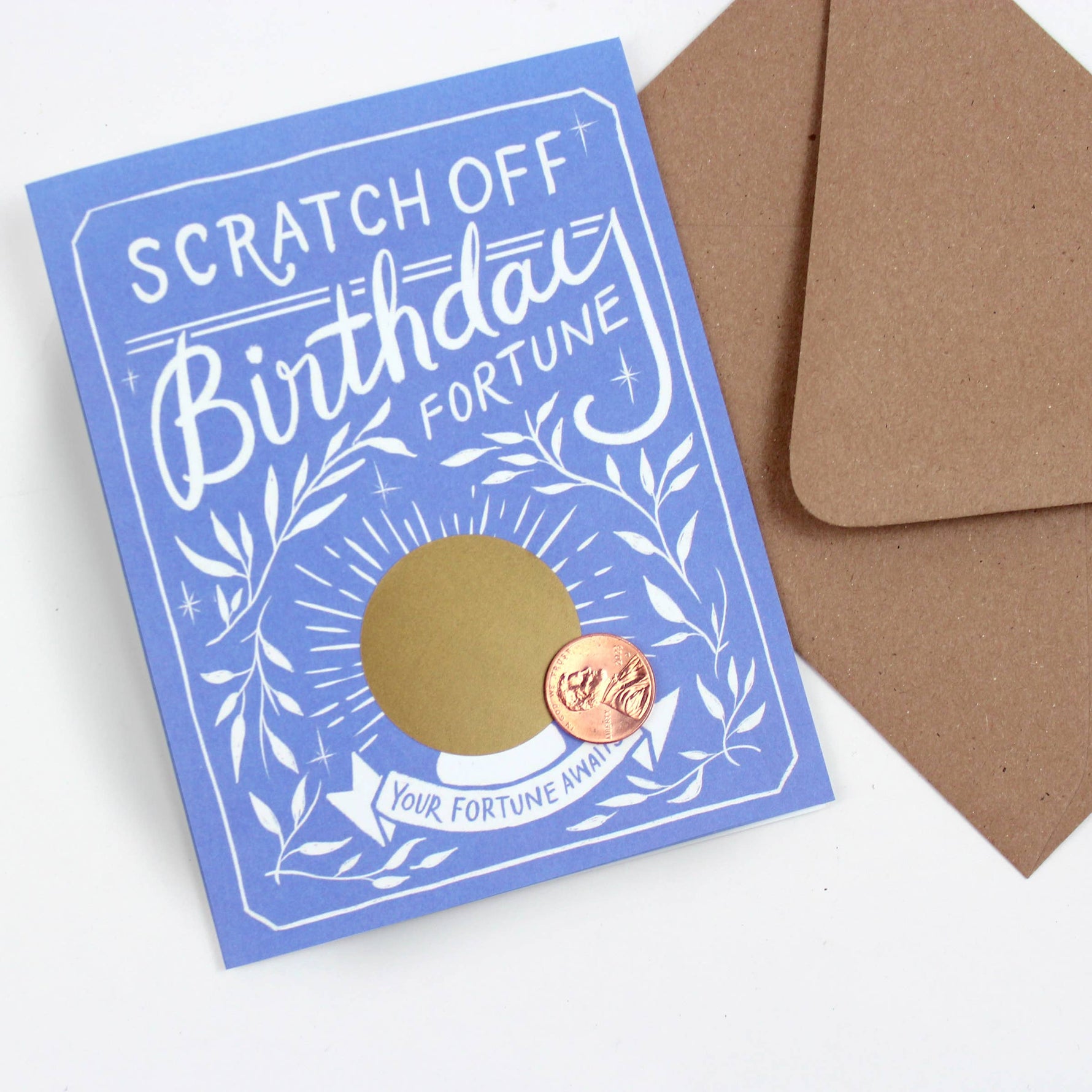 scratch off birthday card