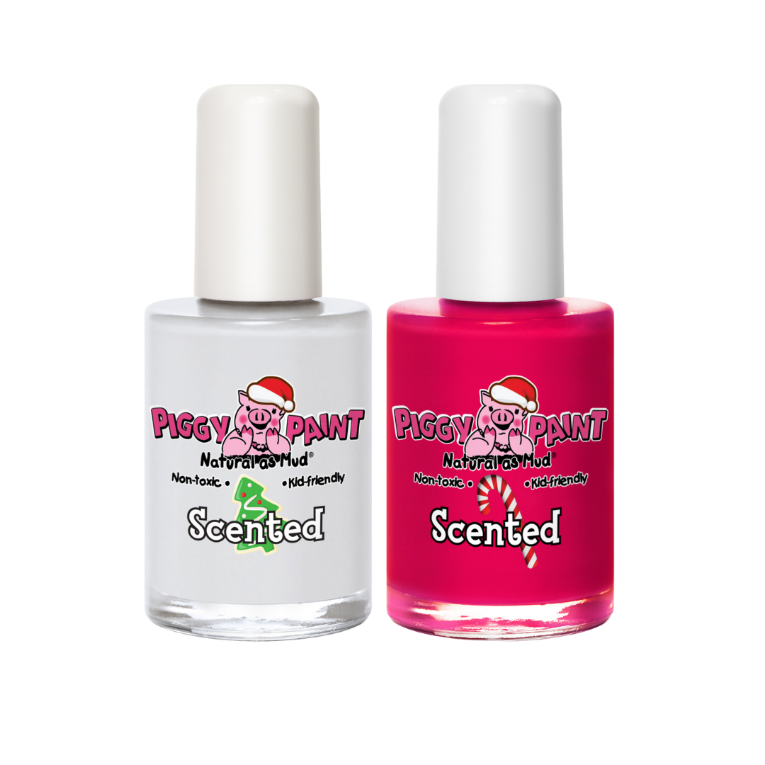 Scented Candy Cane Craze Non-Toxic Kids Nail Polish