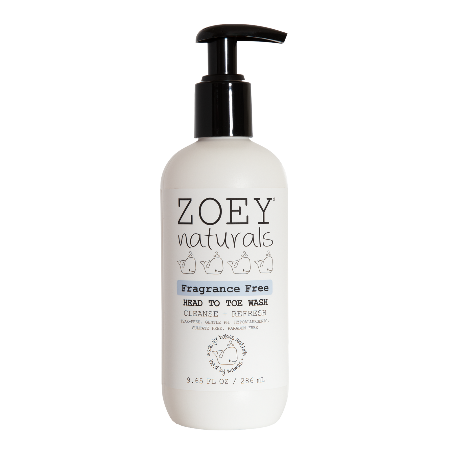 Fragrance Free Head To Toe Wash - 9.65oz - Savedra James