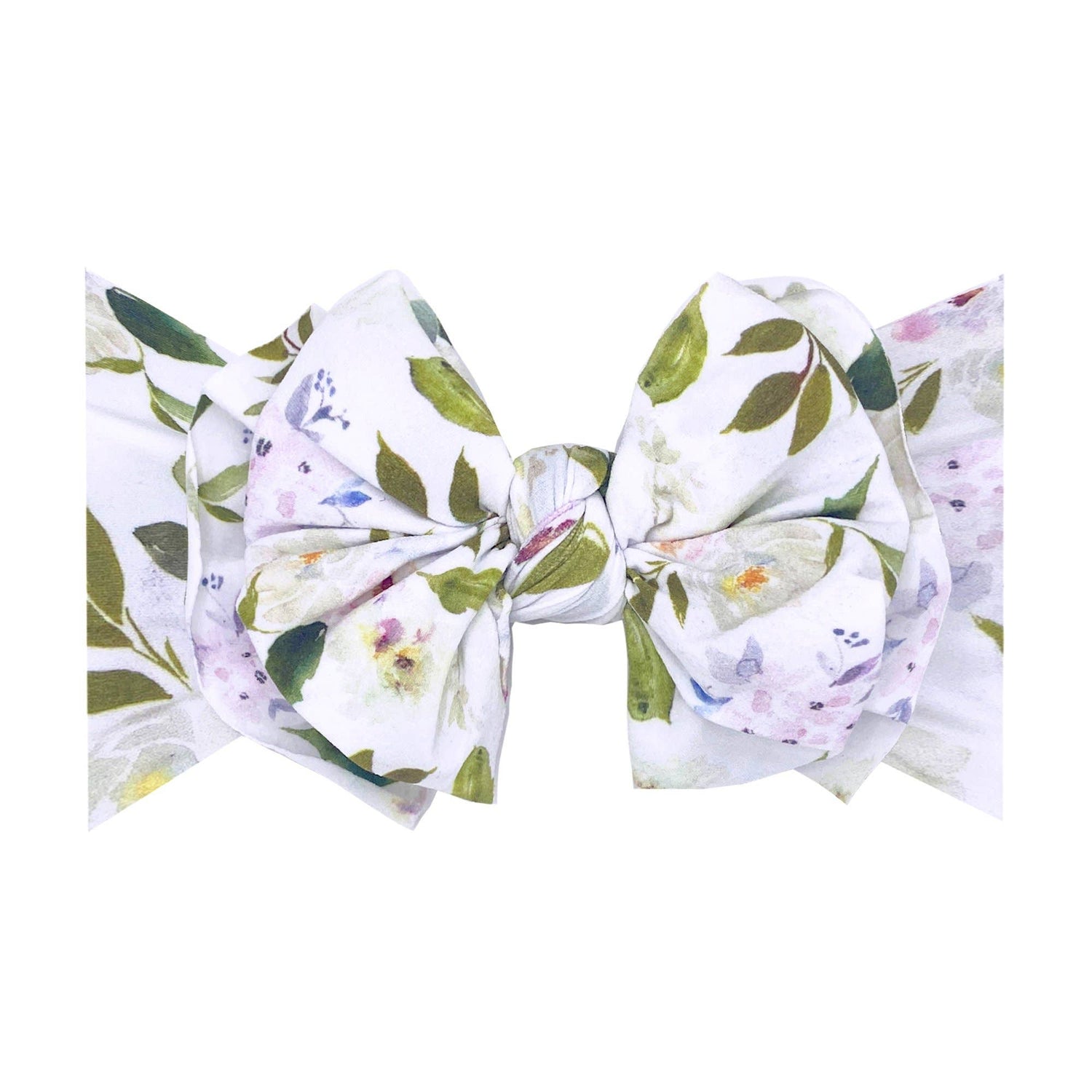 Baby Bling® Printed FAB® soft nylon bow headband - Savedra James