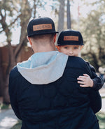 Daddy and Me, Legend and Legacy Genuine Leather Patch Hats - Savedra James