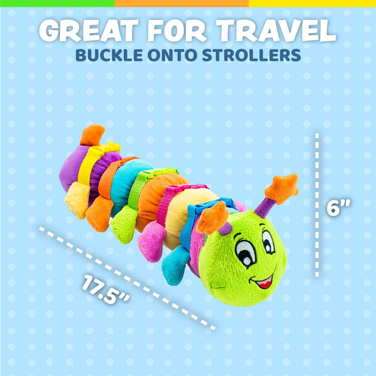 baby sensory caterpillar toy