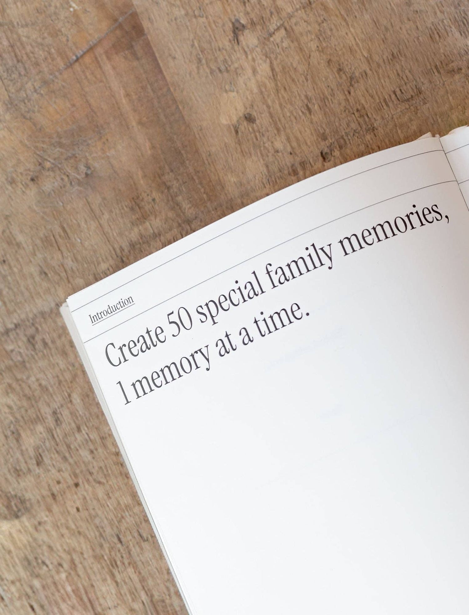 Family Memory Book: 50 memories made together - Savedra James