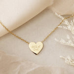 Child of God Chosen Heart Necklace, Ephesians 1:4-5 - Savedra James