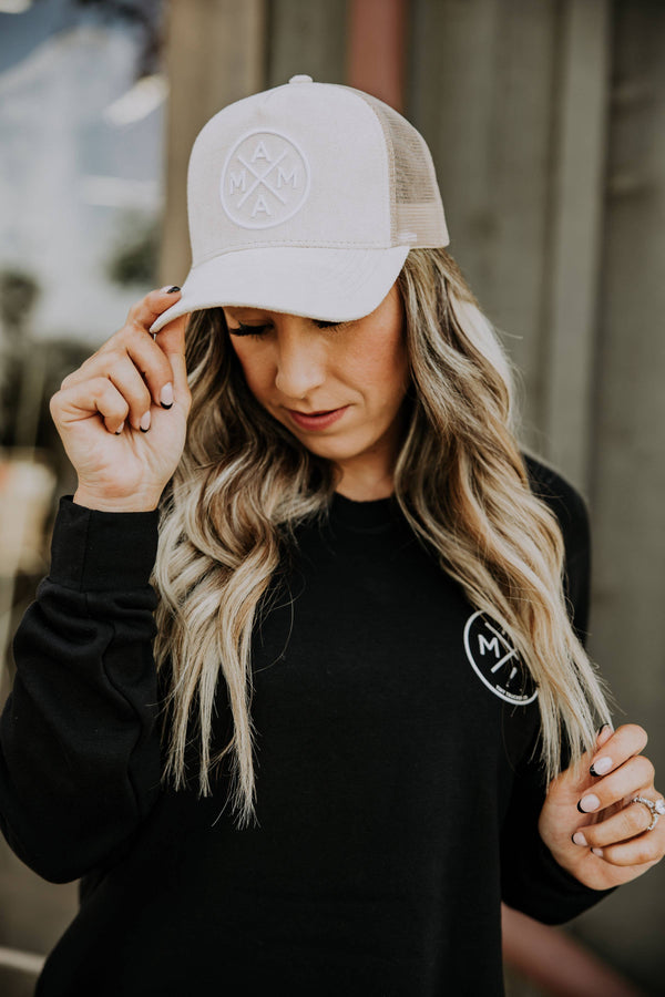 Mama X™ Light Suede Trucker Hat