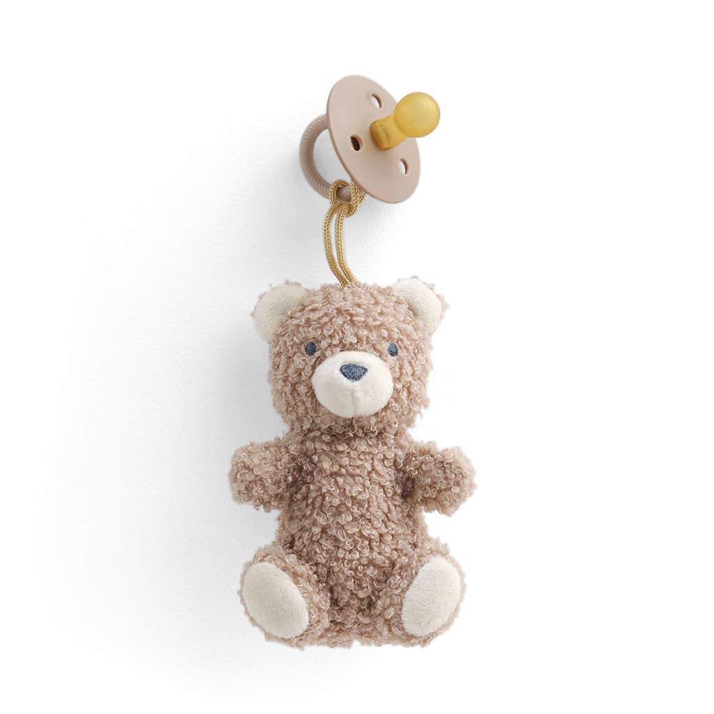 Bitzy Pal Natural Rubber Pacifier & Plush