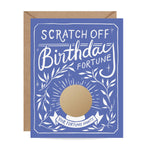 scratch off birthday card