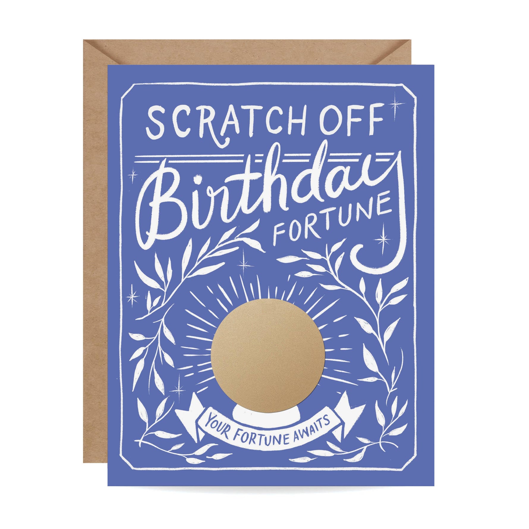 scratch off birthday card