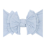 Baby Bling® Waffle FAB® textured soft nylon bow headband - Savedra James