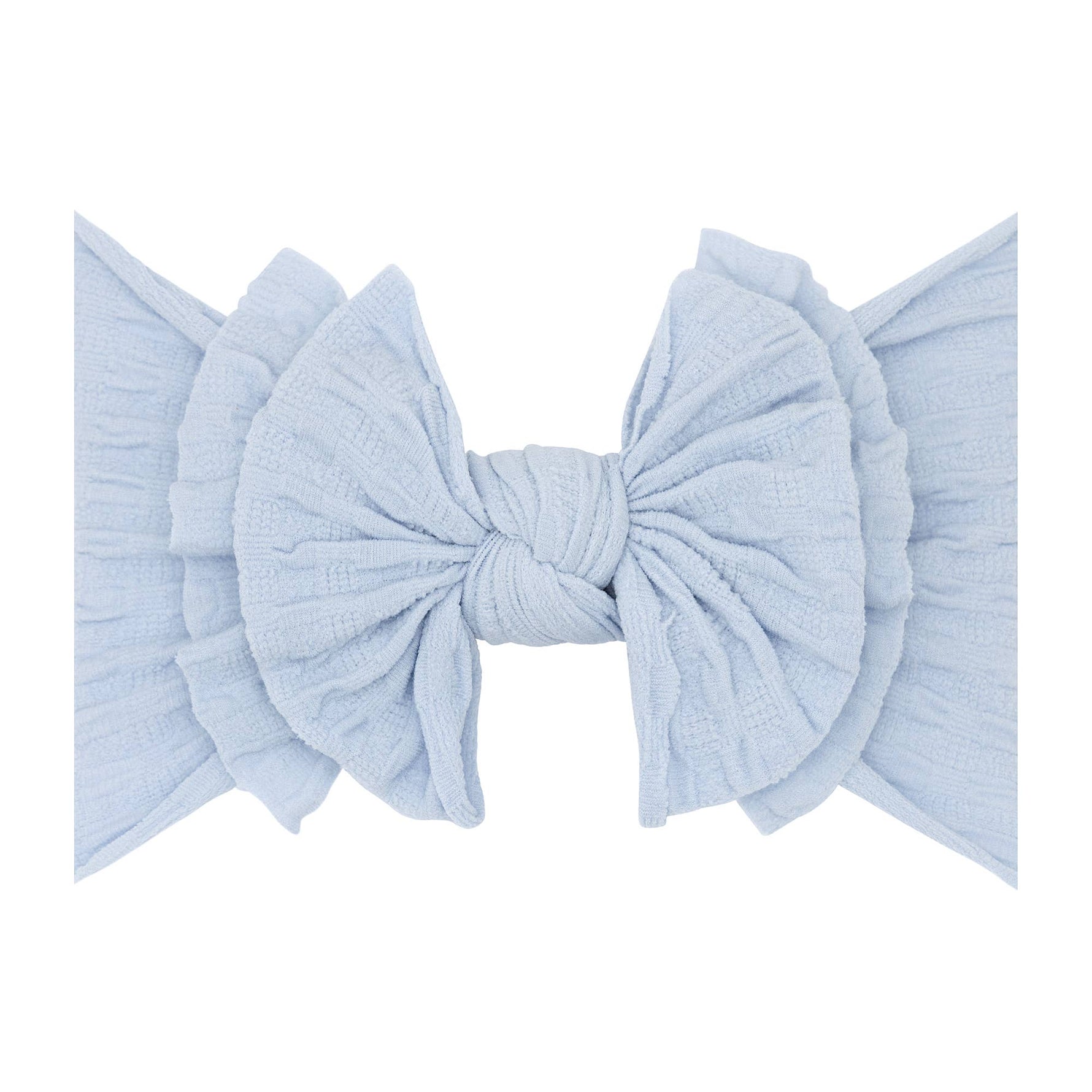 Baby Bling® Waffle FAB® textured soft nylon bow headband - Savedra James