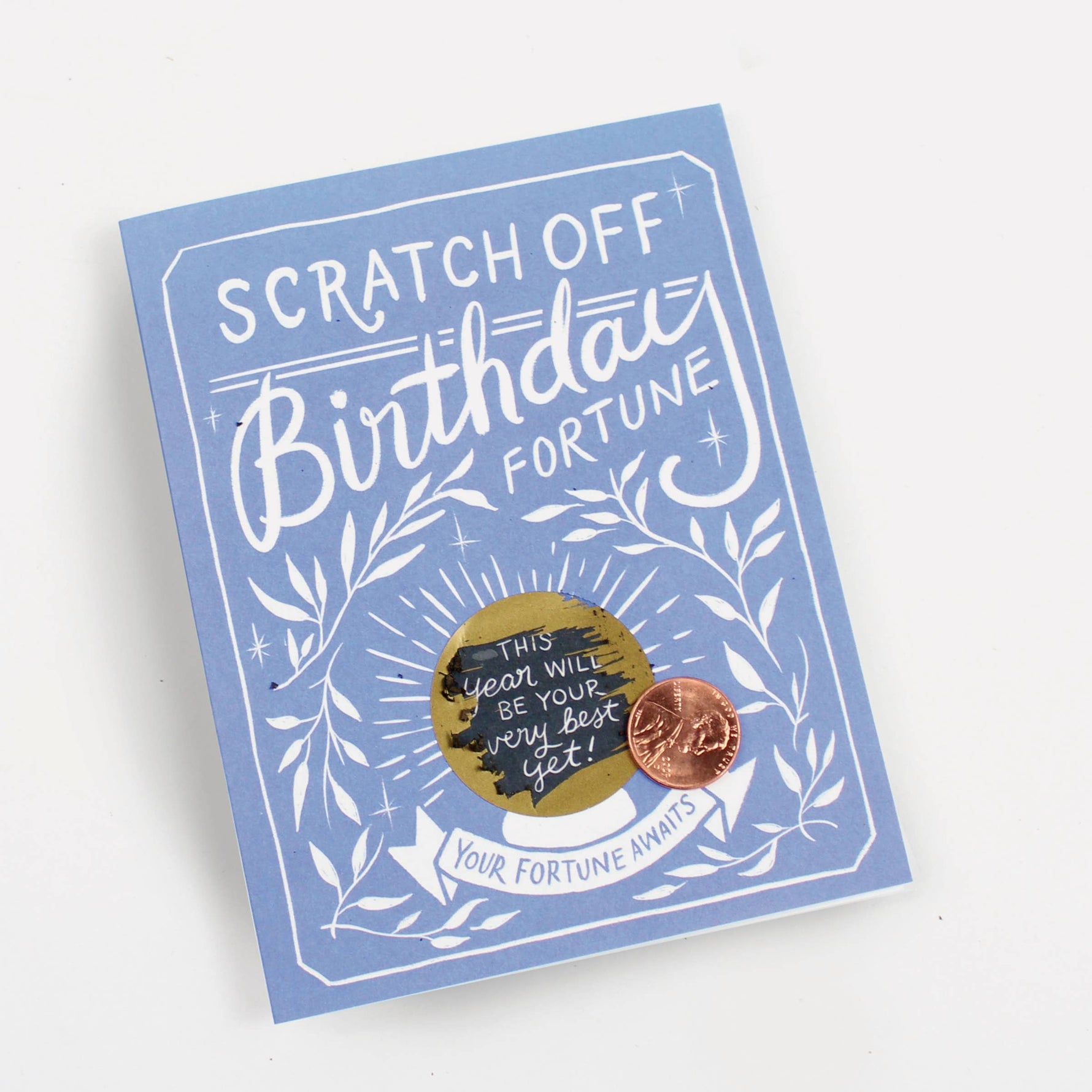 scratch off birthday card