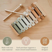 Neutral Colored Educational Xylophone Toy