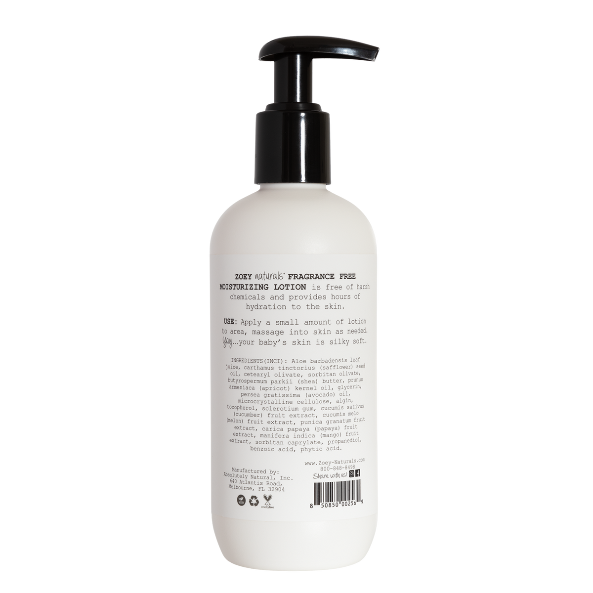 Fragrance Free Moisturizing Lotion - 9.65oz