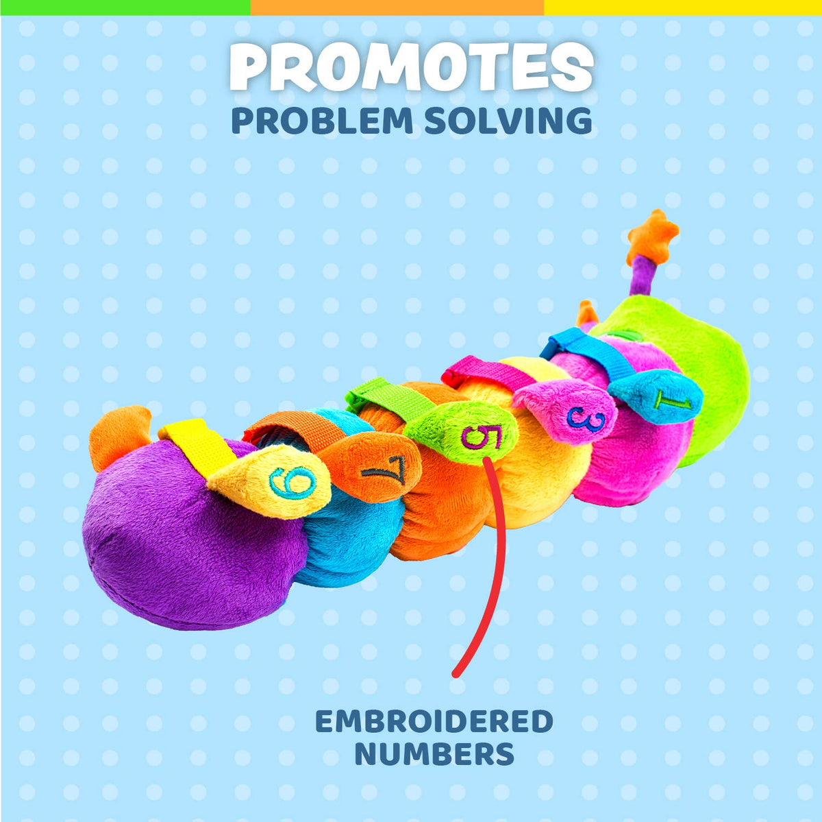 baby sensory caterpillar toy