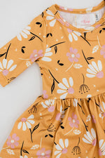 Dandelions in Fall Twirl Bodysuit - Savedra James
