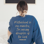 Proverbs 22:6 Sweatshirt - Mom Graphic Tee - Fall Tee - Savedra James