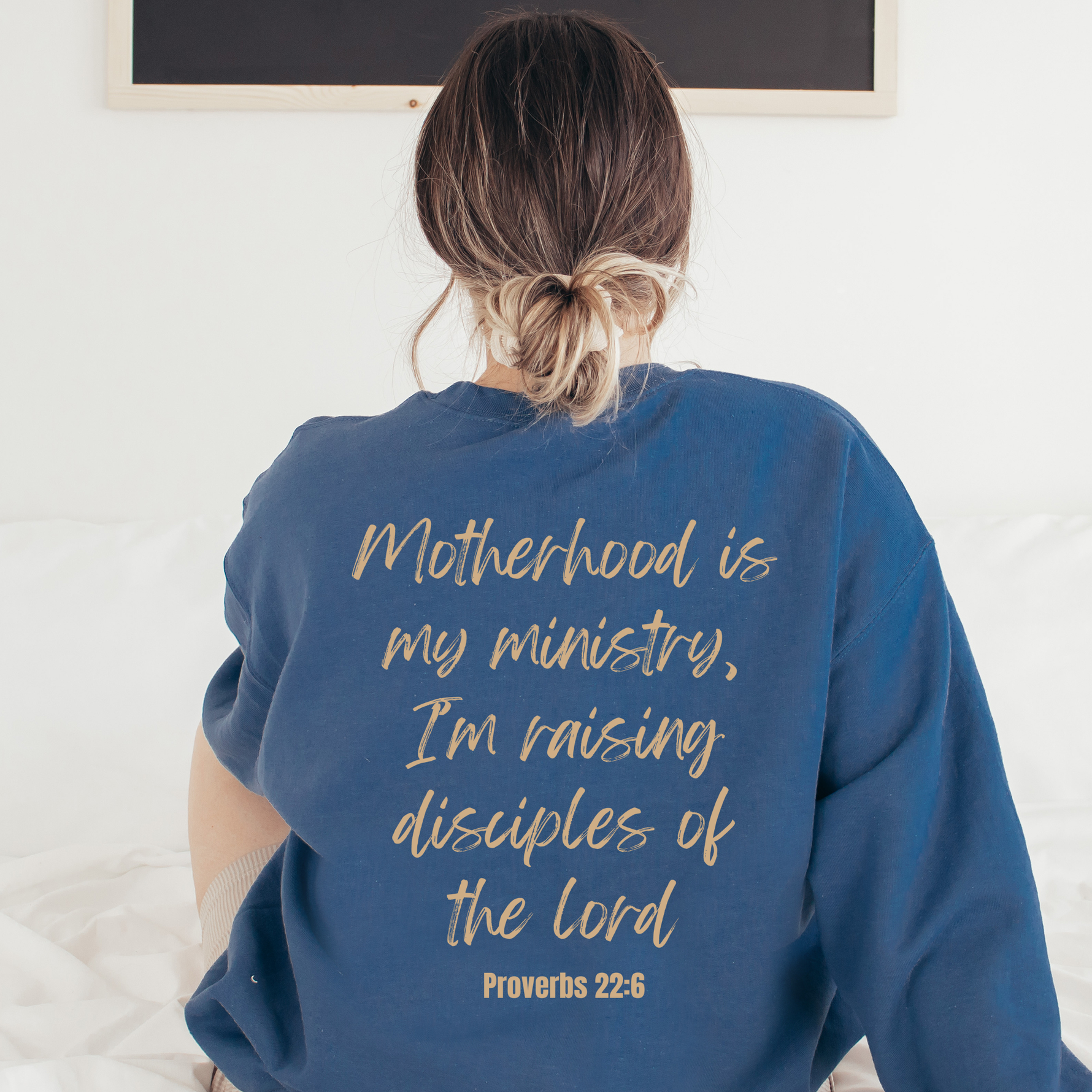 Proverbs 22:6 Sweatshirt - Mom Graphic Tee - Fall Tee - Savedra James