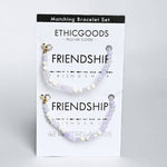 Morse Code Friendship Matching Set Beaded Bracelet - Savedra James