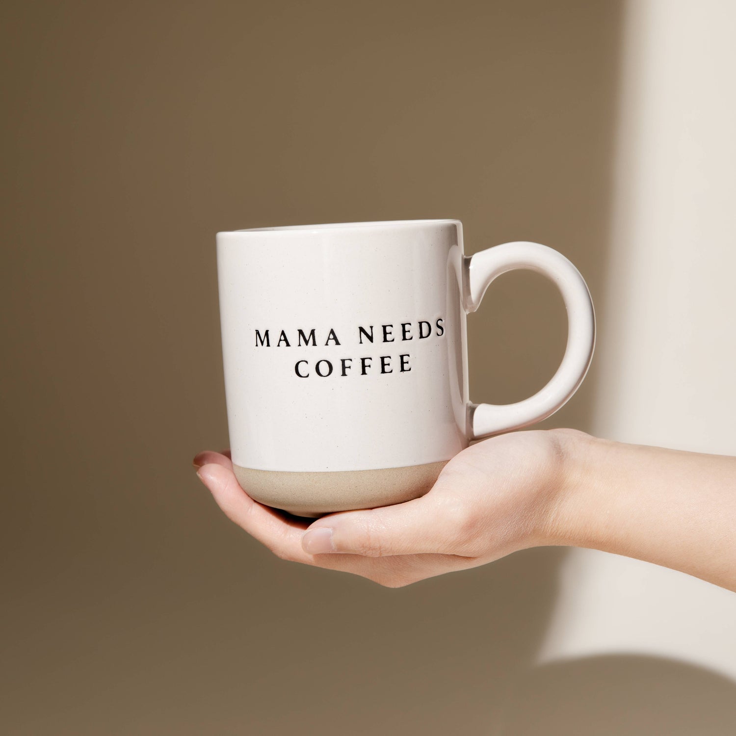Mama Needs Coffee Stoneware Coffee Mug - Gifts & Home Decor - Savedra James