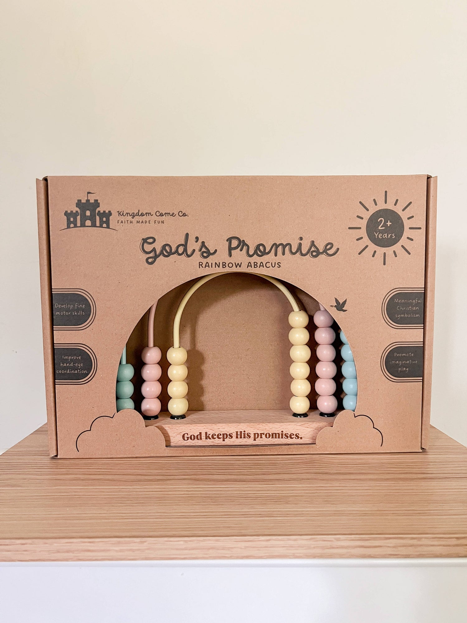 God’s Promise Wooden Rainbow Abacus - Savedra James