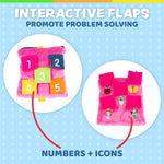 Plush Sensory Square Toy