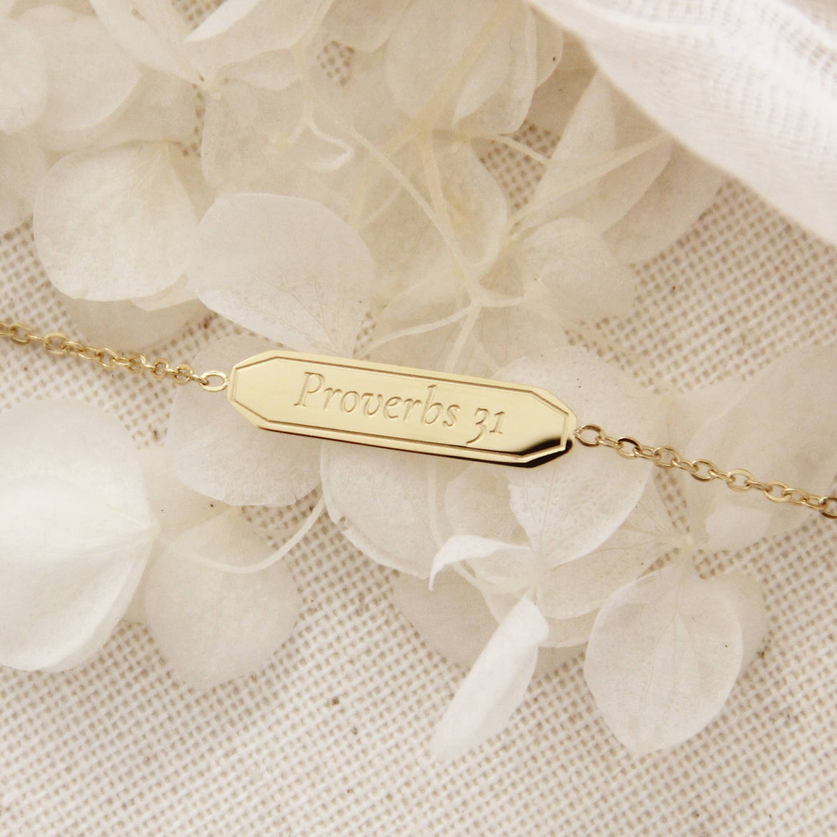 More Precious Than Jewels Proverbs 31 Bracelet - Savedra James