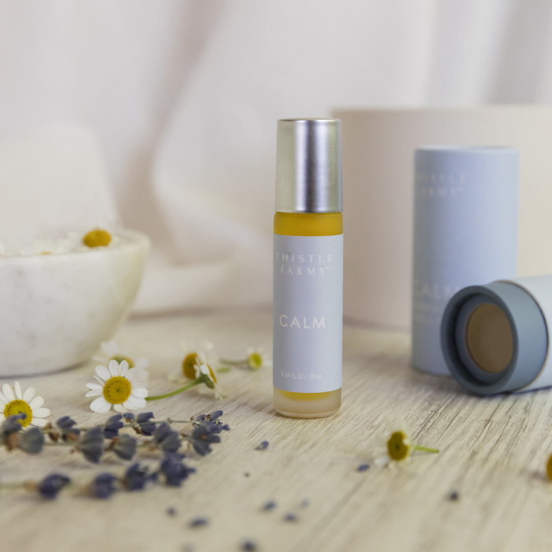 Calm Essential Oil Roll On |  Orange Vanilla Patchouli - Savedra James