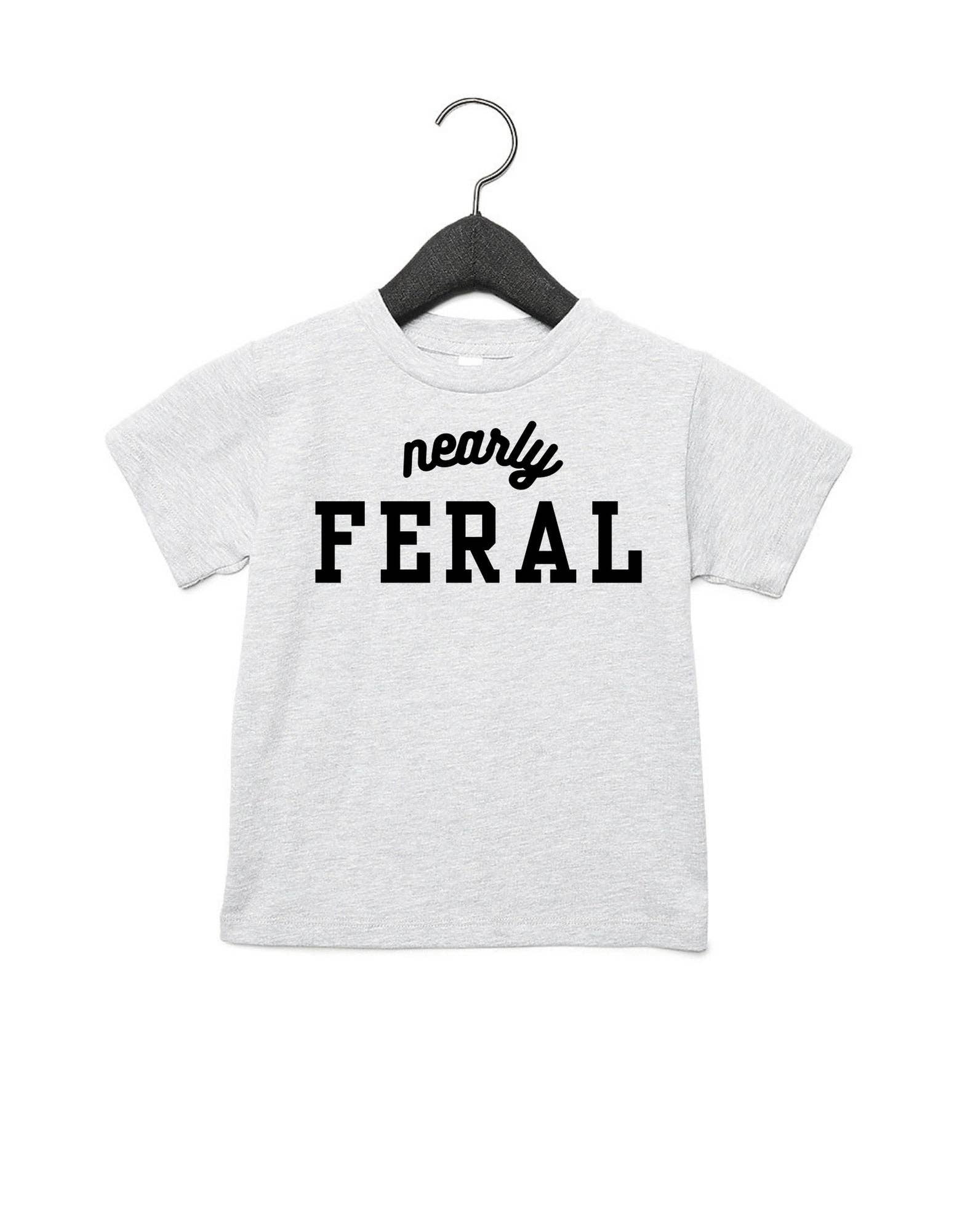 Nearly Feral Baby and Toddler Graphic Tee - Savedra James