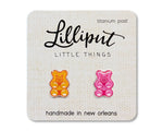 Gummy Bear Earrings // Colorful Fun Earrings - Savedra James