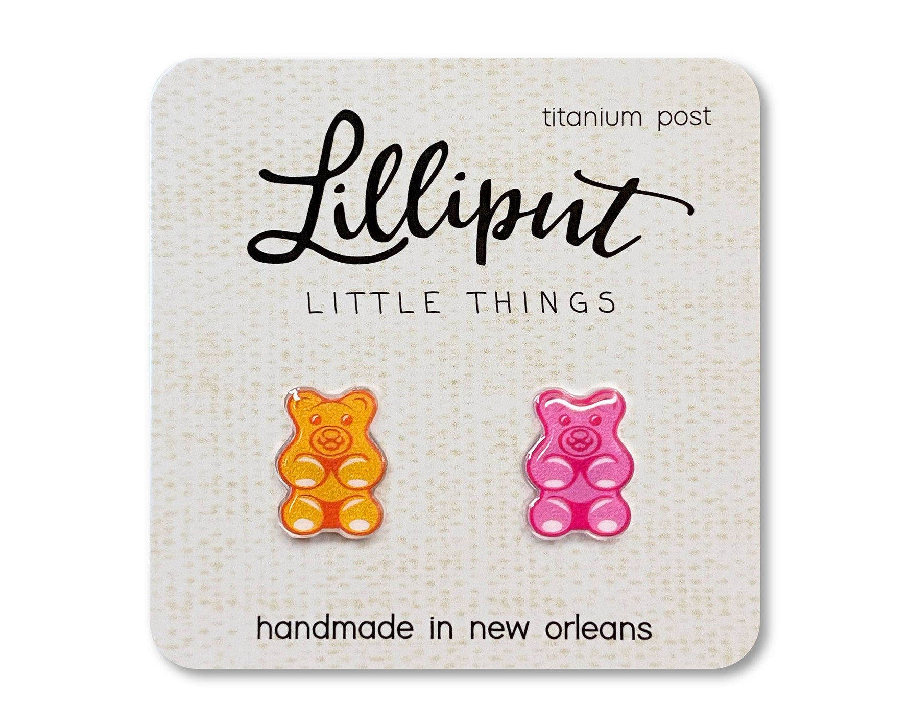 Gummy Bear Earrings // Colorful Fun Earrings - Savedra James
