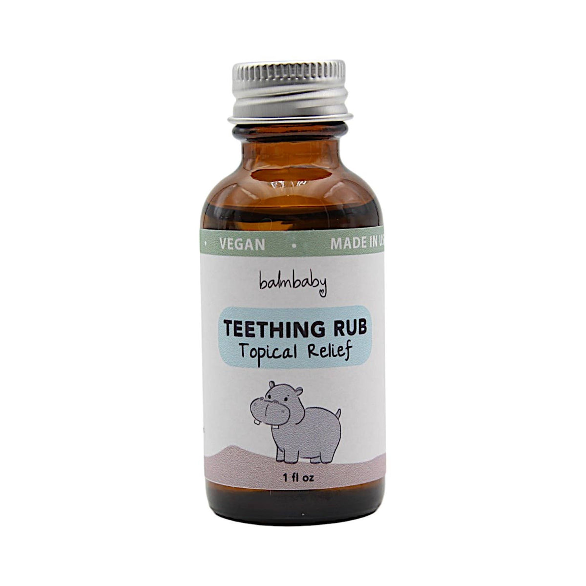 Balm Baby - Teething RUB 1oz. - ALL Natural TOPICAL Relief