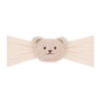 Baby Bling® Teddy Bear soft nylon headband