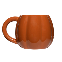 Orange Pumpkin Coffee Mug - Fall Decor & Gifts