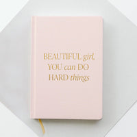 Beautiful Girl Fabric Journal - Home Decor & Gifts