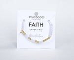 Gold Morse Code Bracelet | FAITH - Savedra James
