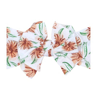 Baby Bling® Printed FAB® soft nylon bow headband