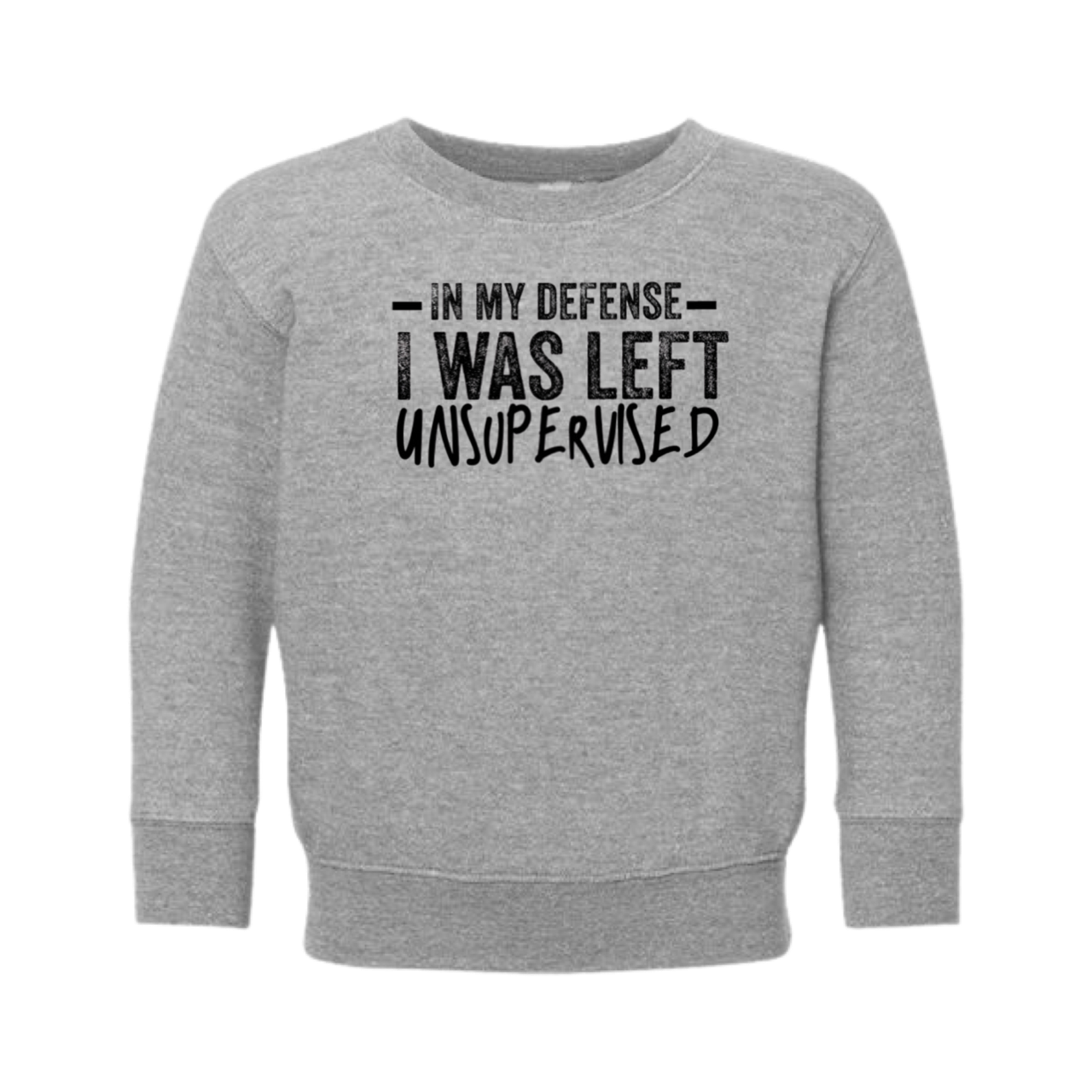 UNSUPERVISED TODDLER TEES and SWEATSHIRTS