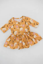 Dandelions in Fall Twirl Bodysuit - Savedra James
