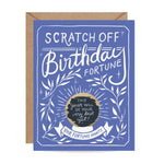 scratch off birthday card