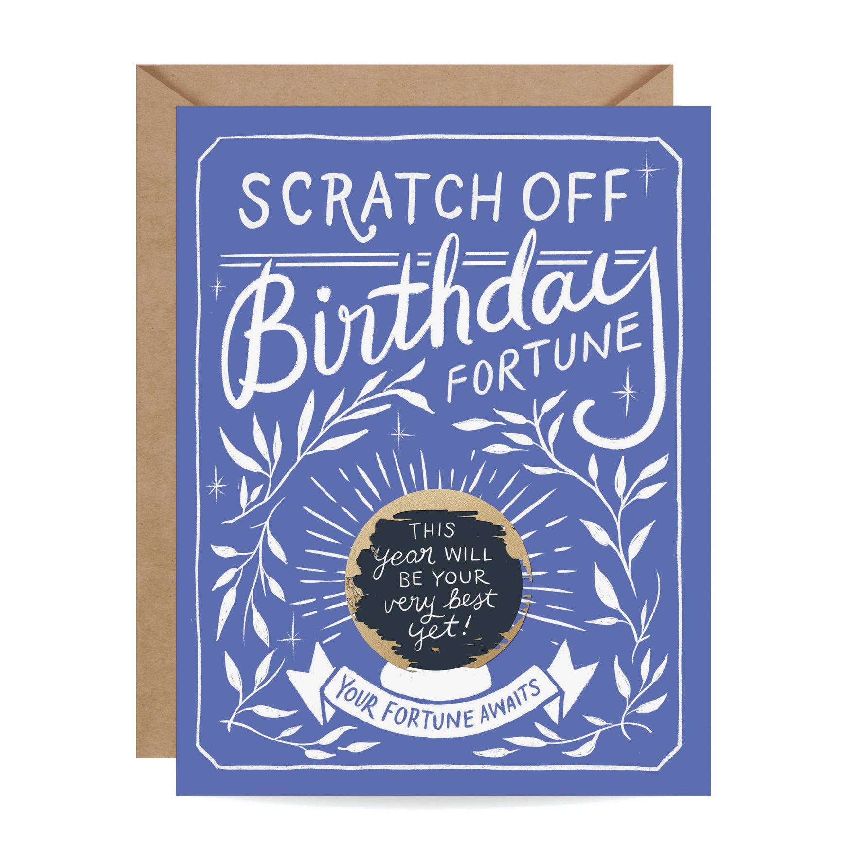 scratch off birthday card